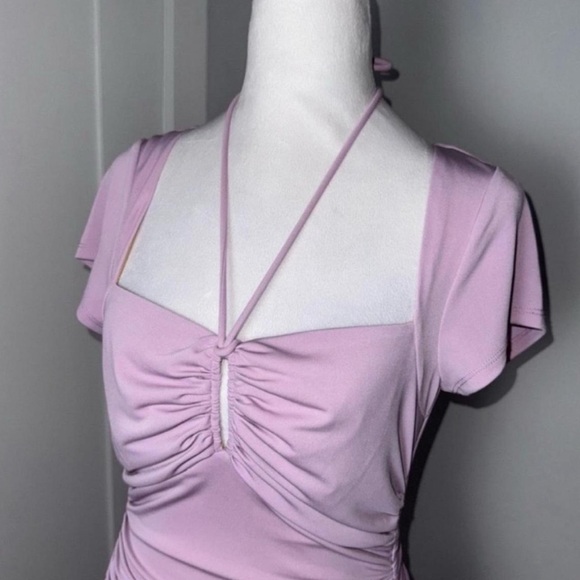 Cinq à Sept Janis Dress in Pale Iris - Picture 5 of 8